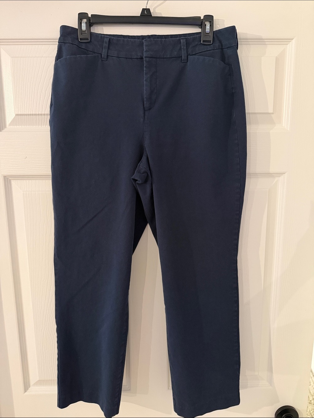 Old Navy Women's Navy Pixie Cropped Pants - Straight Ankle